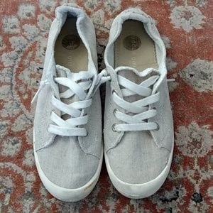 Cute tan sneakers